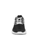 Tenis para correr Adidas textil negro con blanco BA8107