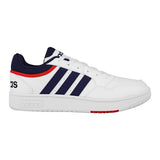 TENIS CABALLERO ADIDAS HOOPS 3.0 GY5427 SIMIPIEL BCO