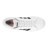 TENIS CABALLERO ADIDAS GRAND COURT GW9250 SIMIPIEL BCO