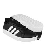 TENIS CABALLERO ADIDAS GRAND COURT GW9251 SIMIPIEL NEGRO