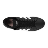 TENIS CABALLERO ADIDAS GRAND COURT GW9251 SIMIPIEL NEGRO