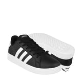 TENIS ADIDAS GRAND COURT JOVEN GW6503 SIMIPIEL NEGRO