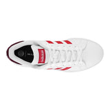 TENIS CABALLERO ADIDAS GRAND COURT ID4453 SIMIPIEL BCO