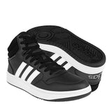 TENIS CABALLERO ADIDAS HOOPS GW3020 SIMIPIEL NEGRO