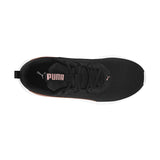 TENIS DAMA CORRER PUMA RESOLVE METALLIC 19506301 TEXTIL NEGRO