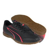 TENIS CABALLERO SOCCER PUMA VITORIA 10748502 SIMIPIEL NEGRO