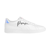 TENIS PUMA NIÑAS SMASH 3.0 CRYSTAL 39258201 SIMIPIEL BLANCO