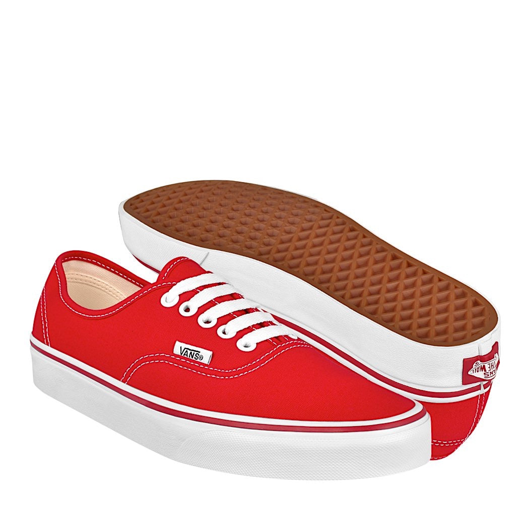 TENIS CASUALES HOMBRE VANS AUTHENTIC VN000EE3RED TEXTIL ROJO