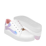 TENIS CASUALES DAMA STYLO 38888 SIMIPIEL BLANCO