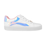 TENIS CASUALES DAMA STYLO 38888 SIMIPIEL BLANCO