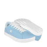 TENIS DAMA DC NOTCH ADJS100128BAJ SIMIPIEL AZUL