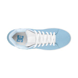 TENIS DAMA DC NOTCH ADJS100128BAJ SIMIPIEL AZUL