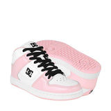 TENIS DAMA DC SHOES MANTECA ADJS100162LTP PIEL BCO