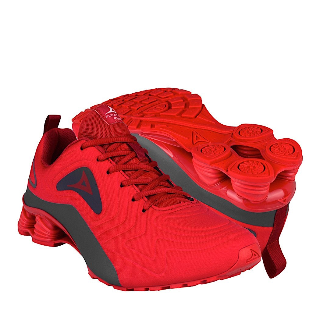 TENIS CABALLERO PIRMA 4015 TEXTIL ROJO Rojo 25