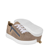 TENIS CASUALES NIÑO STYLO 308009 SUEDE BEIGE