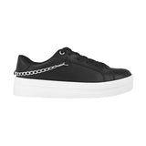 TENIS CASUALES DAMA STYLO 7111 SIMIPIEL NEGRO