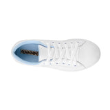 TENIS CASUALES DAMA STYLO 7088 SIMIPIEL BLANCO