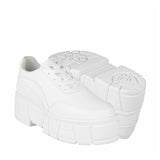 TENIS CASUALES DAMA STYLO 7066 SIMIPIEL BLANCO