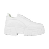 TENIS CASUALES DAMA STYLO 7066 SIMIPIEL BLANCO