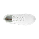 TENIS CASUALES DAMA STYLO 7066 SIMIPIEL BLANCO