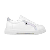 TENIS CASUALES DAMA STYLO 5220 SIMIPIEL BLANCO