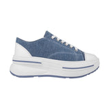 TENIS CASUALES DAMA STYLO 9311 TEXTIL AZUL