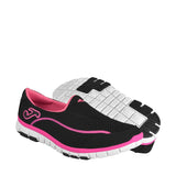 Stylo Tenis Dama Casuales 2285 23-26 Textil Negro/Rosa