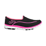 Stylo Tenis Dama Casuales 2285 23-26 Textil Negro/Rosa