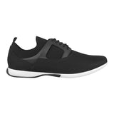 Zapatos casuales Stylo para hombre textil negro 3403