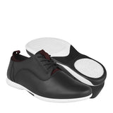 Zapatos casuales Stylo para hombre simipiel negro 3414