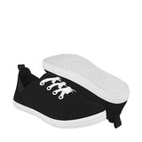 TENIS CASUALES DAMA STYLO 11016 TEXTIL NEGRO