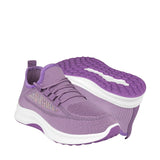 TENIS CASUALES DAMA STYLO 662201 TEXTIL MORADO