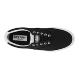 TENIS CASUALES CABALLERO SPERRY STS12811 TEXTIL NEGRO