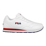 TENIS CABALLERO FILA 1RM02107125 SIMIPIEL BLANCO