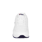 TENIS CABALLERO FILA 1RM02107125 SIMIPIEL BLANCO