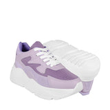 TENIS CASUALES DAMA STYLO 7318 TEXTIL MORADO