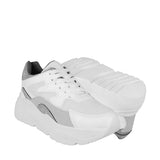 TENIS CASUALES DAMA STYLO 7318 TEXTIL BLANCO