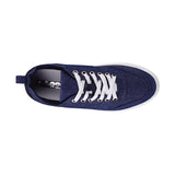 TENIS CASUALES DAMA STYLO 650 TEXTIL AZUL