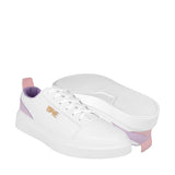 TENIS CASUALES DAMA STYLO 615 SIMIPIEL BLANCO