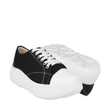 TENIS CASUALES DAMA STYLO 580 TEXTIL NEGRO