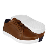 TENIS CASUALES CABALLERO STYLO 1472 SIMIPIEL CAFÉ