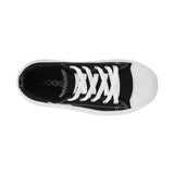 TENIS CASUALES NIÑA STYLO 344 TEXTIL NEGRO