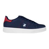 TENIS CASUALES CABALLERO POLO V111-C SIMIPIEL AZUL