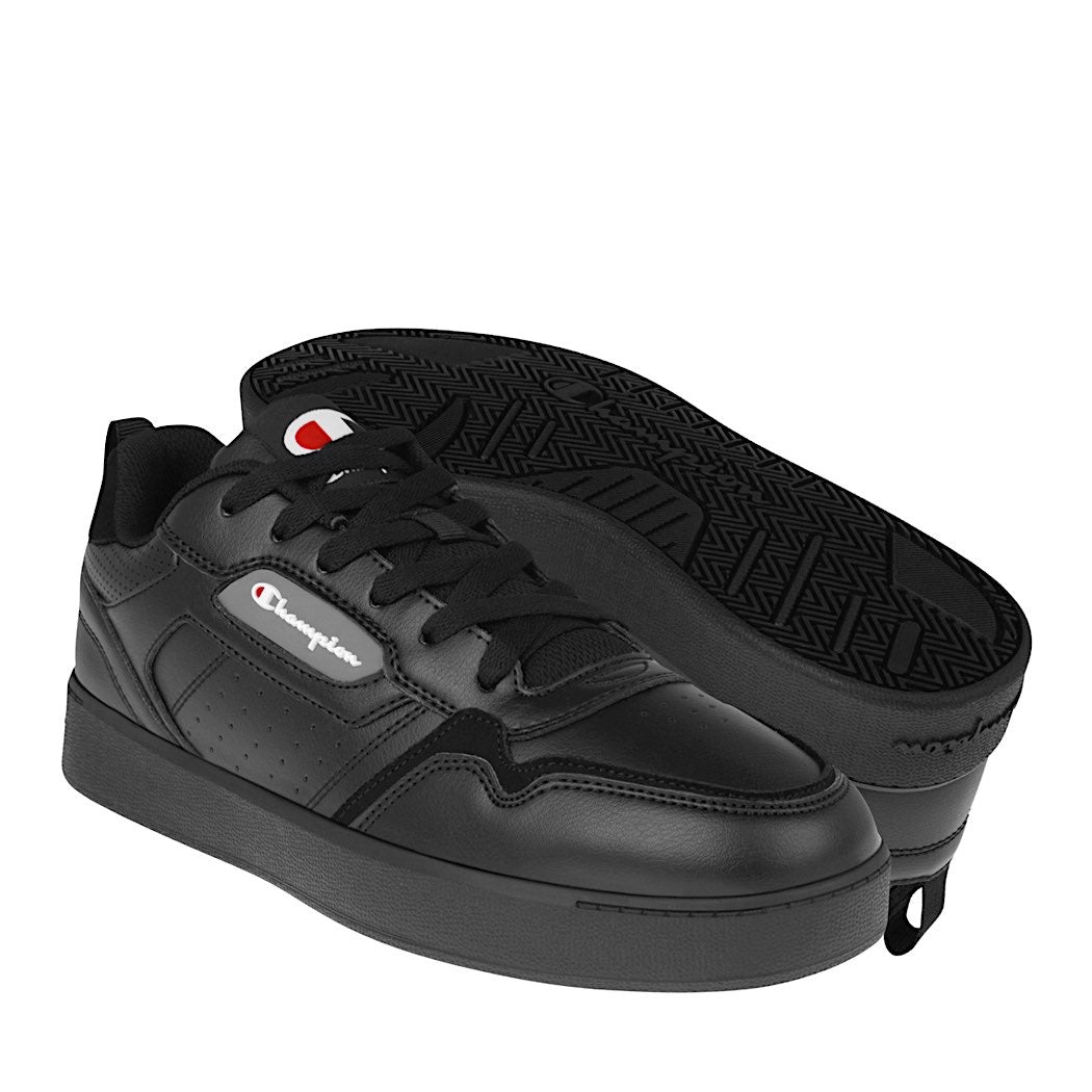 TENIS CASUALES CABALLERO CHAMPION CAS10258M SIMIPIEL NEGRO Negro