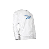 SUDADERA CABALLERO REEBOK H54454 TEXTIL BLANCO